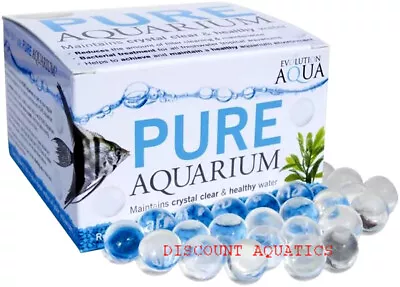 £9.95 • Buy Evolution Aqua Pure Aquarium 50 Balls Fish Tank Start Up Clear Water Treatment