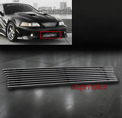 $35.95 • Buy 99-04 Ford Mustang Saleen Front Bumper Lower Billet Grille Grill Insert 01 02 03