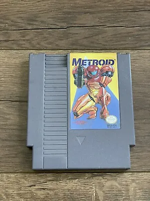 Nintendo Metroid (NES 1987) Yellow Label Cartridge Variant Tested • $32.93