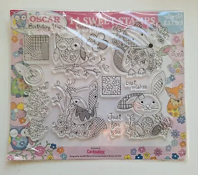 Craft Clearout Owl Rabbit Etc Acrylic Stamps • £1.99