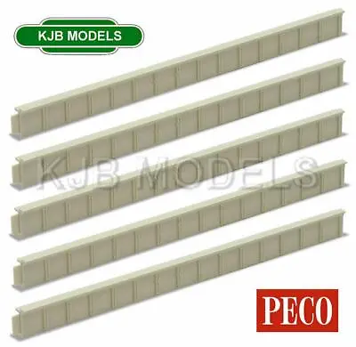 BNIB N Gauge Peco NB-27 Platform Edging Concrete Type (5 Pcs) • £4.75