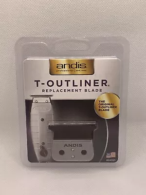 Andis 04521 T-Outliner Replacement Blade GTO Trimmer Blade - Silver • $12.93