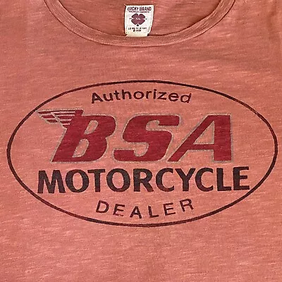 BSA Motorcycle Dealer By Lucky Brand Licensed T-Shirt. 2XL (NV) Preowned • $24.95