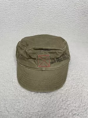 Diesel Army Hat Adult Size 11 Green Military Style Cadet Cap  BRAVE  • $42.50