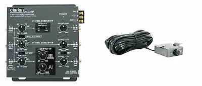 $84.95 • Buy Clarion MCD360 2/3-Way 6-Channel Electronic Crossover W/ 5-Volt RCA Outputs