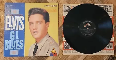 ELVIS PRESLEY - G.I. Blues - RCA Victor LSP 2256 1960 LIVING STEREO VG/VG • $29.99