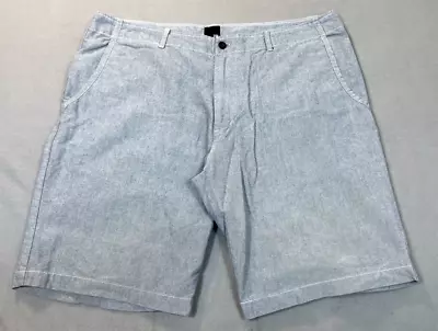 J. Ferrar Golf Shorts 40 Mens Casual Flat-front Shorts Gray Cotton 10  Inseam • $14.99