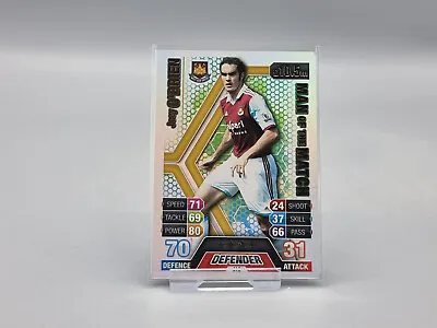 Joey O'Brien Man Of The Match Attax 2013/2014 Premier League 13/14 WEST HAM #418 • £1