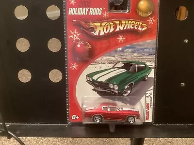 Hot Wheels Holiday Rods 70 Chevelle SS Christmas • $14.95