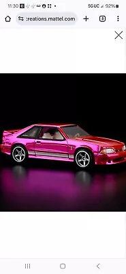 Hot Wheels Mustang Cobra R RLC Pink Party Car Last One • $109