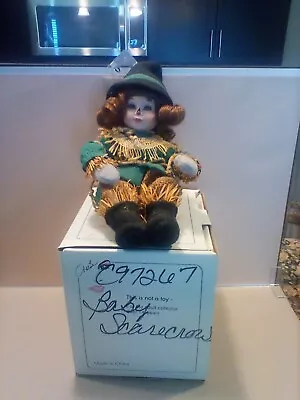 Marie Osmond Wizard Of OZ Baby Scarecrow Tiny Tot Porcelain Doll • $24.99