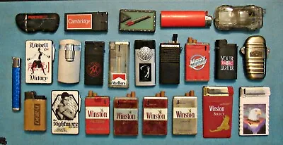 Lot Of (24) Vintage Novelty Figural Advertising Butane Lighters - Empty • $18.50