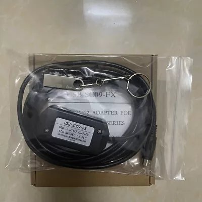 For Mitsubishi FX1n2n3u3g PLC USB-SC09-FX II Data Monitoring Download Cable • $24.75