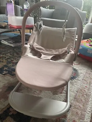Blush Pink Baby Bouncer Only Used Twice!! Excellent Condition! Collection Only! • £60