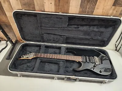 LEFTY IBANEZ Prestige RG1570 Galaxy Black MIJ Electric Guitar HSH Team J Craft • $899.99