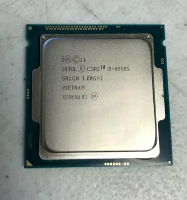 Intel Core I5-4590S CPU @ 3.00GHz • $12