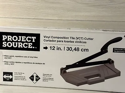 Vinyl Composition Tile Cutter VCT Project Source Model 250￼1522 12 Inch • $17