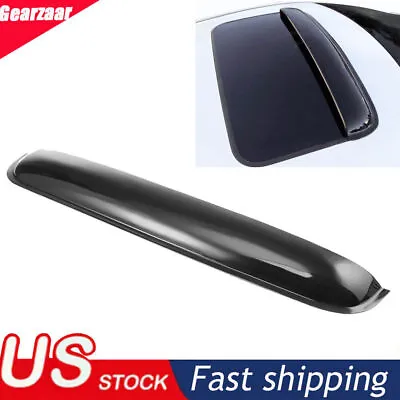 42.5  Sun/Moon Roof Window Sunroof Moonroof Visor Shade Guard Deflector Black 3P • $29.99