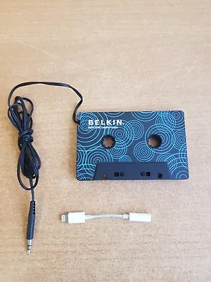 £7.99 • Buy Belkin Car Cassette Adapter MP3/CD/MD F8V366 Plus Cable For Iphone 