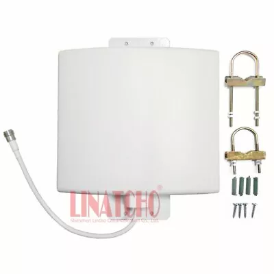 Full Band 800-2700MHz 12dB GSM LTE 4G Repeater Outdoor Waterproof Panel Antenna • $69.74