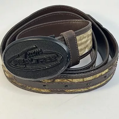 Team Real Tree Men’s Belt 44 Genuine Leather Camouflage • $13.98