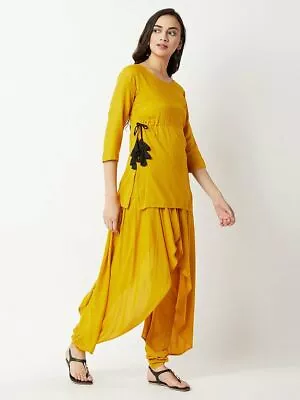 Latest Designer Dhoti Kurta Elegant Clothing For Women & Girls Readymade Dresses • $124.59