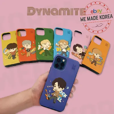 BTS TinyTAN Dynamite 2D Dual Guard Cellphone Case Cover Official K-POP Goods • $38.61