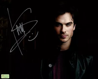 Ian Somerhalder Vampire Diaries 8x10 Autograph  Celebrity Authentics • $100