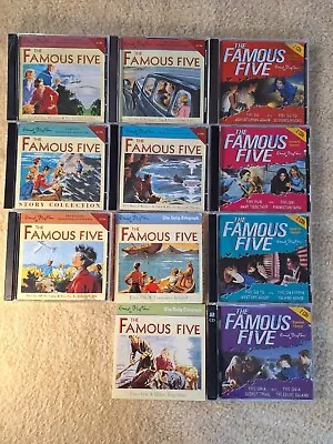 11 CDs / 22 Stories - FAMOUS FIVE (incl RARE) Audio Books / CD’s Bundle - Enid B • £84