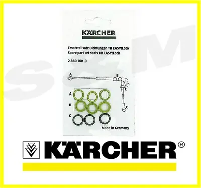 Kärcher Spare O-Rings Seals For EasyForce Trigger & Lance Genuine Part 28800010 • £7.90