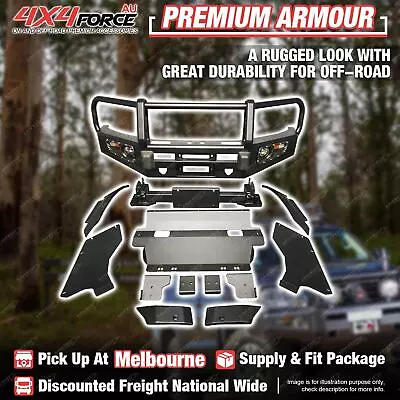 Premium Armor Bumper Bullbar Skid Plate LOOP For Toyota Hilux Revo MEL Stock • $1150