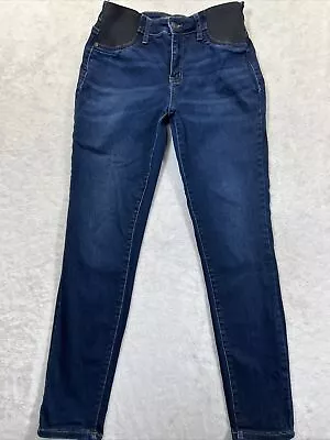 Judy Blue Jeans Maternity Skinny Fit Stretch Denim Women Sz 7/28 • $24.95