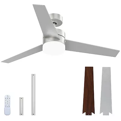 Modern Ceiling Fan With Adjustable LED Light & Remote Controlwith 3 Blades 52  • $81.85