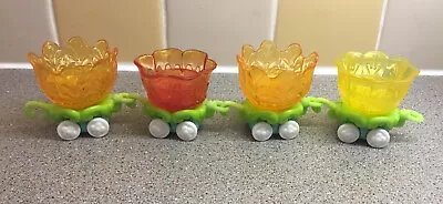 My Little Pony Vintage 4x Breezies Flower Parade Carriages In Vgc • £5