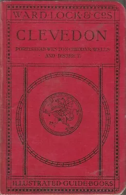 Ward Lock Red Guide Book - Clevedon Weston Cheddar Etc. (somerset) - 1928/29 • £12.50