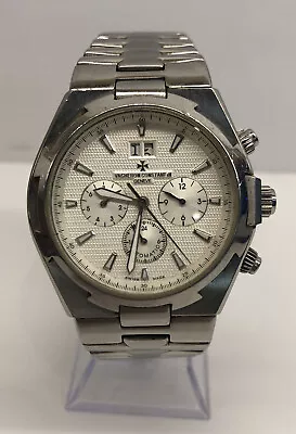 $22500 • Buy Vacheron Constantin Overseas Silver Dial Chronograph Mens Watch 49150