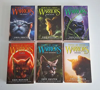 Warrior Cats Series Full Set Power Of Three Erin Hunter 1 - 6 • £20