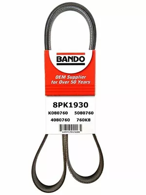 Supercharger Belt Bando 8PK1930 2003 2004 SVT COBRA Ford Mustang • $45.99