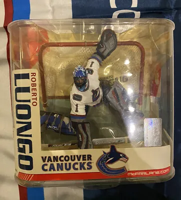 Mcfarlane NHL Roberto Luongo Vancouver Canucks White Jersey Series 15 Figure • $13.10