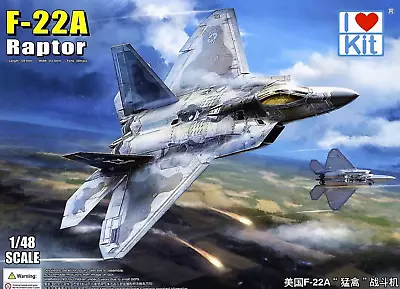 I Love Kit 1/48 USAF F-22A Raptor 62801 SALE! • $99.99