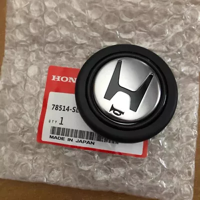 Black&Silver JDM Steering Wheel Horn Button For Honda Acura NSX EG6 EK9 DC2 • $28.60