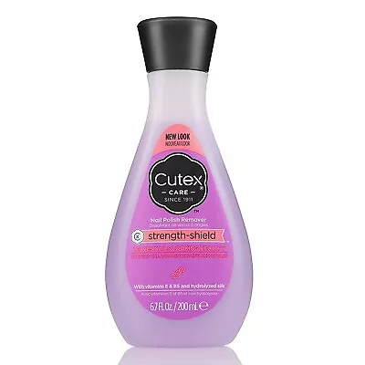 Nail Polish Remover By Cutex Strength Shield Healthy Nails Looking 6.76 Fl Oz • $4.60