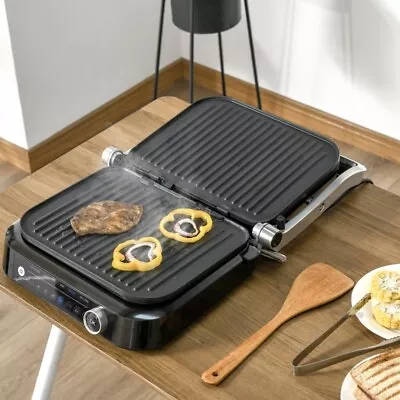 £55.99 • Buy Health Grill & Panini Press, 2100W W/ 180° Flat Open 8 Automatic Settings