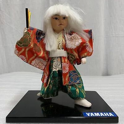 Japanese Kyugetsu Doll “Jakusho” In Ren-Jishi Kabuki Play Gift From Yamaha • $15.30