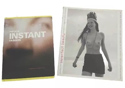 Two Books On Fashion & Art Legends Like Kate Moss Nick Knight Pat McGrath Etc • £35