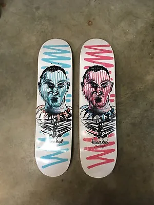 Krooked Mark Gonzales Limited Release Skateboard (s) Series W/ Framed Print • $219.99