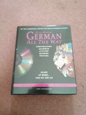 German All The Way Cd And Book Course! Living Language Learning German  • £12.50