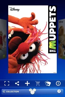 Animal-muppets Poster Collection Series 1-limited 2011-topps Disney Collect • $3.89