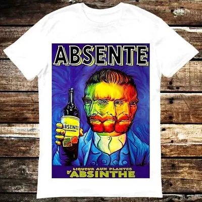 Absinthe Absente Vincent Van Gogh T Shirt 6291 • £6.35