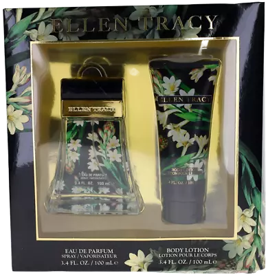 Confident By Ellen Tracy For Women Set: EDP+Body Lotion 3.4+3.4 Damaged Box New • $53.99